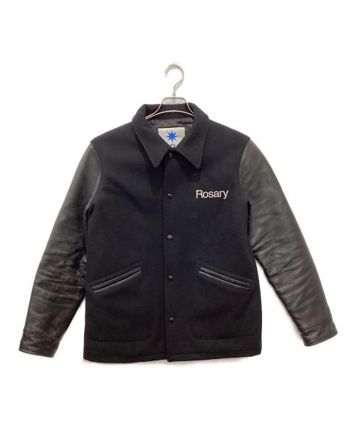 GDC（ジーディーシー）GDC (ジーディーシー) 袖切替スタジャン ブラック サイズ:Mの古着・服飾アイテム