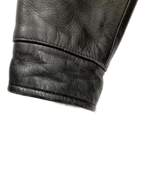 GDC（ジーディーシー）GDC (ジーディーシー) 袖切替スタジャン ブラック サイズ:Mの古着・服飾アイテム