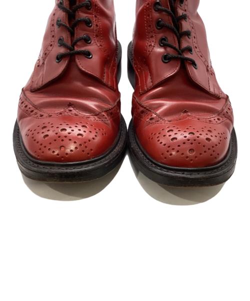 Tricker's（トリッカーズ）Tricker's (トリッカーズ) カントリーブーツ レッド サイズ:8　1/2の古着・服飾アイテム