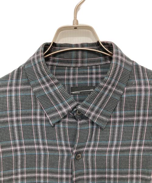LAD MUSICIAN（ラッドミュージシャン）LAD MUSICIAN (ラッドミュージシャン) チェックシャツ ピンク×グリーン サイズ:42の古着・服飾アイテム