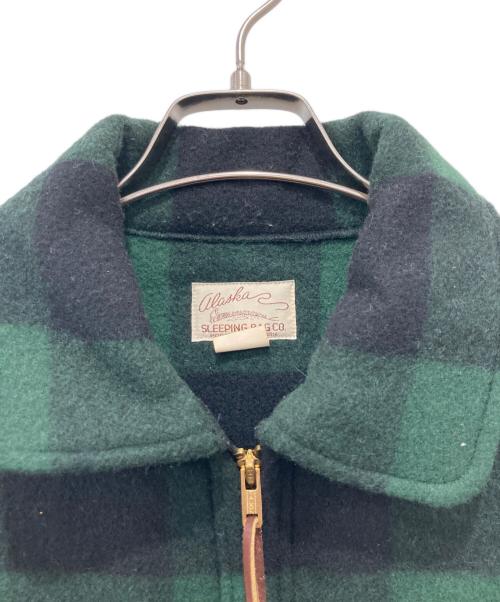 Alaska SlEEPING BAG（アラスカスリーピングバッグ）Alaska SlEEPING BAG (アラスカスリーピングバッグ) STAG JACKET グリーン サイズ:38の古着・服飾アイテム