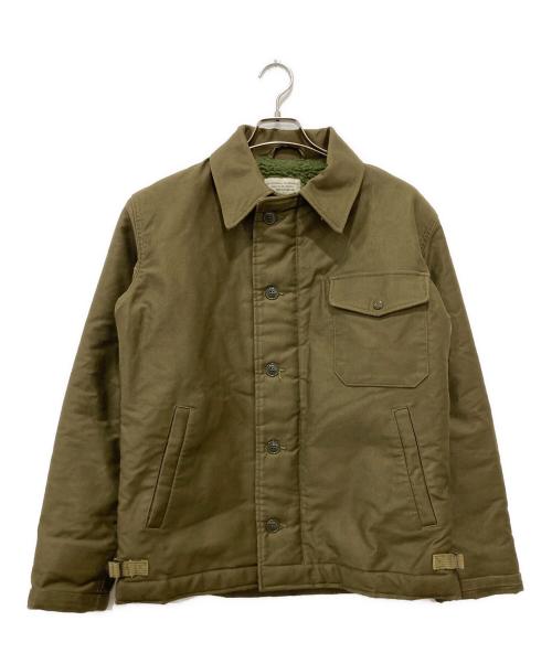 BUZZ RICKSON'S（バズリクソンズ）BUZZ RICKSON'S (バズリクソンズ) デッキジャケット オリーブ サイズ:Mの古着・服飾アイテム