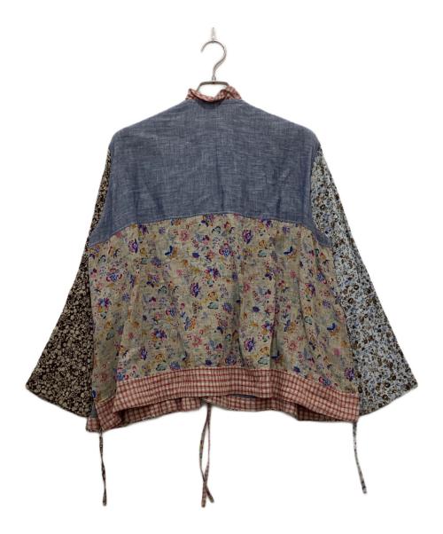 45R（フォーティファイブ・アール）45R (フォーティファイブ・アール) 二重織フラワープリントミックスのカシュクール マルチカラー サイズ:2の古着・服飾アイテム