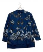45Rフォーティファイブ・アール）の古着「不死鳥プリントの908イージースタンドシャツ」｜ネイビー