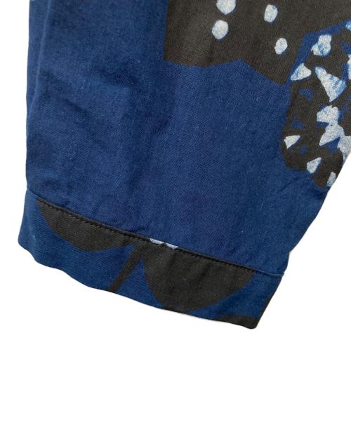 45R（フォーティファイブ・アール）45R (フォーティファイブ・アール) 不死鳥プリントの908イージースタンドシャツ ネイビー サイズ:2の古着・服飾アイテム