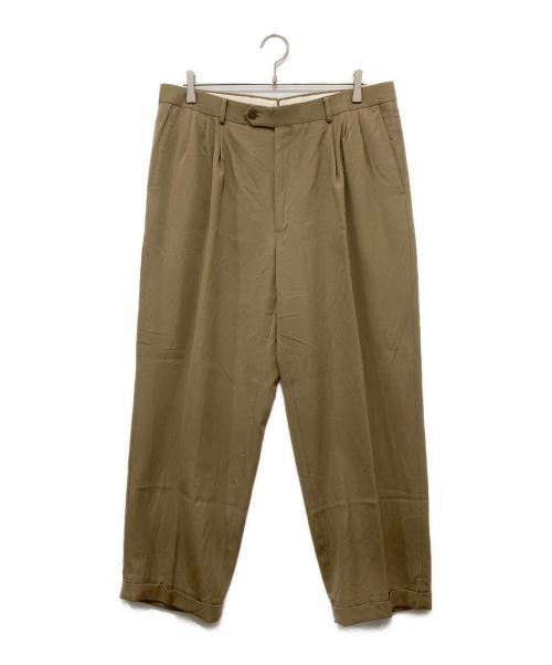 MONSIEUR  by GIVENCHY（ムッシュバイジバンシィ）MONSIEUR  by GIVENCHY (ムッシュバイジバンシィ) 3タックワイドパンツ/80's ベージュ サイズ:36Rの古着・服飾アイテム