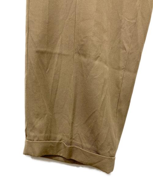 MONSIEUR  by GIVENCHY（ムッシュバイジバンシィ）MONSIEUR  by GIVENCHY (ムッシュバイジバンシィ) 3タックワイドパンツ/80's ベージュ サイズ:36Rの古着・服飾アイテム