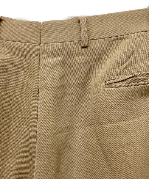 MONSIEUR  by GIVENCHY（ムッシュバイジバンシィ）MONSIEUR  by GIVENCHY (ムッシュバイジバンシィ) 3タックワイドパンツ/80's ベージュ サイズ:36Rの古着・服飾アイテム