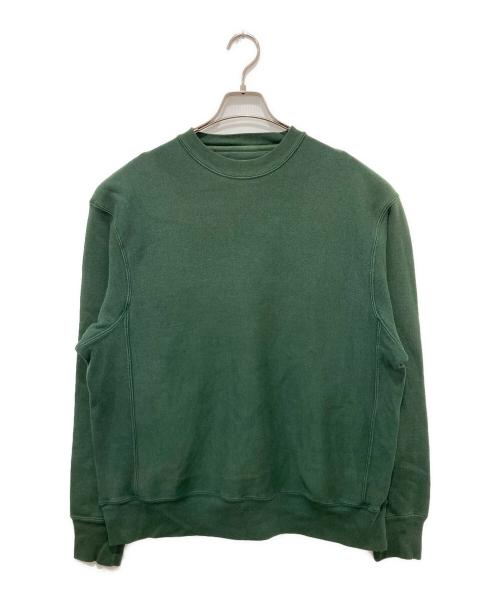 Champion REVERSE WEAVE（チャンピオン リバース ウィーブ）Champion REVERSE WEAVE (チャンピオン リバース ウィーブ) リバースウィーブスウェット/00's/目なし グリーン サイズ:Mの古着・服飾アイテム