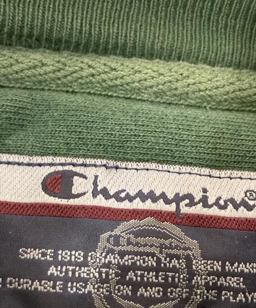 Champion REVERSE WEAVE（チャンピオン リバース ウィーブ）Champion REVERSE WEAVE (チャンピオン リバース ウィーブ) リバースウィーブスウェット/00's/目なし グリーン サイズ:Mの古着・服飾アイテム