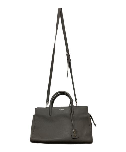 Saint Laurent Paris（サンローランパリ）Saint Laurent Paris (サンローランパリ) 2WAYバッグ グレーの古着・服飾アイテム