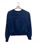 Spick and Spanスピック＆スパン）の古着「カラーロゴスウェット」｜ネイビー