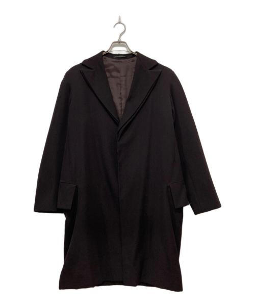 Y's（ワイズ）Y's (ワイズ) ウールギャバジンチェスターコート ブラウン サイズ:下記参照の古着・服飾アイテム