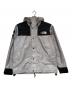 THE NORTH FACE（ザ ノース フェイス）の古着「REFLECTIVE MOUNTAIN PARKA/13ss」｜シルバー×ブラック