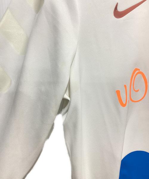 NIKE（ナイキ）NIKE (ナイキ) OFFWHITE (オフホワイト) フットボールジャージー サッカーシャツ ホワイト サイズ:Mの古着・服飾アイテム