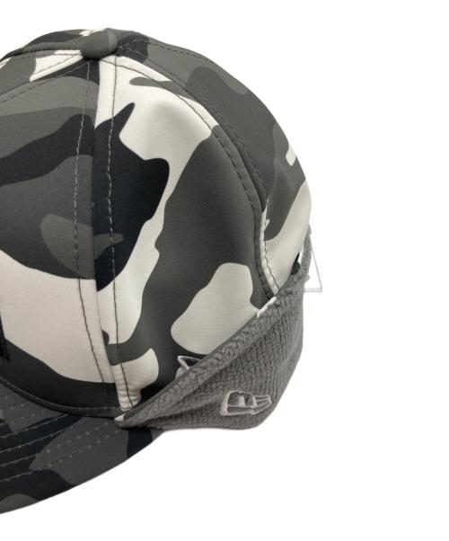 New Era（ニューエラ）New Era (ニューエラ) SUPREME (シュプリーム) WINDSTOPPER Earflap Box Logo グレーの古着・服飾アイテム