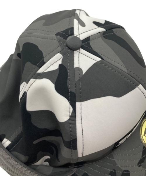 New Era（ニューエラ）New Era (ニューエラ) SUPREME (シュプリーム) WINDSTOPPER Earflap Box Logo グレーの古着・服飾アイテム