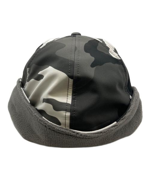 New Era（ニューエラ）New Era (ニューエラ) SUPREME (シュプリーム) WINDSTOPPER Earflap Box Logo グレーの古着・服飾アイテム