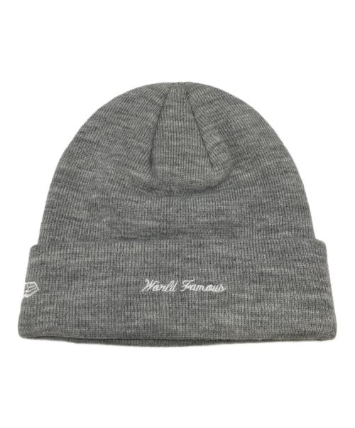 New Era（ニューエラ）New Era (ニューエラ) SUPREME (シュプリーム) ニットキャップ グレーの古着・服飾アイテム