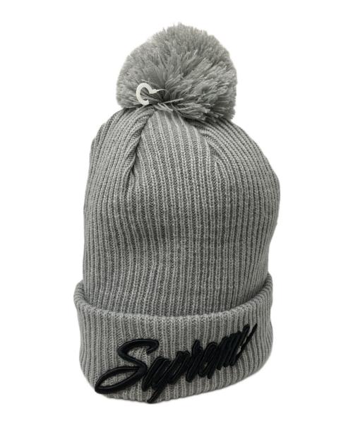 New Era（ニューエラ）New Era (ニューエラ) SUPREME (シュプリーム) ニットキャップ グレーの古着・服飾アイテム