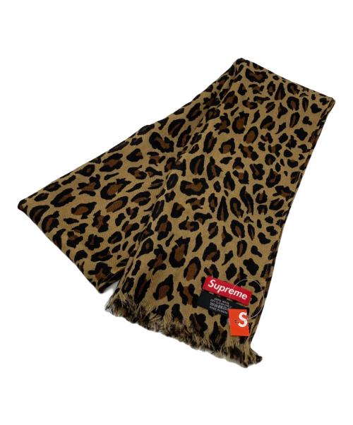 SUPREME（シュプリーム）SUPREME (シュプリーム) Leopard Scarf ベージュの古着・服飾アイテム