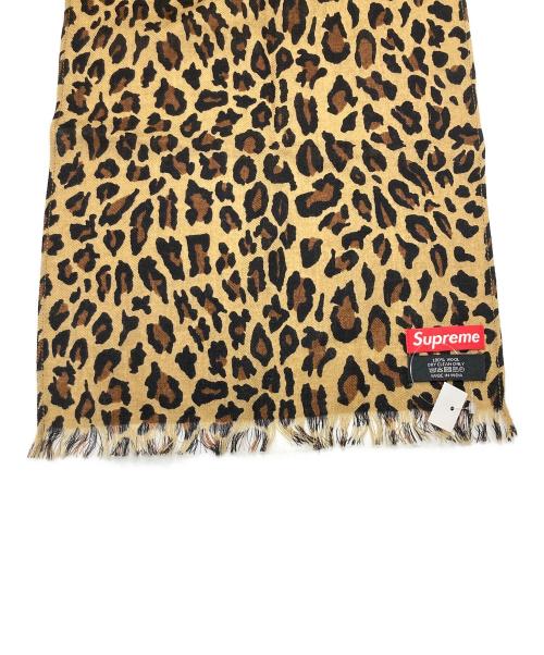 SUPREME（シュプリーム）SUPREME (シュプリーム) Leopard Scarf ベージュの古着・服飾アイテム