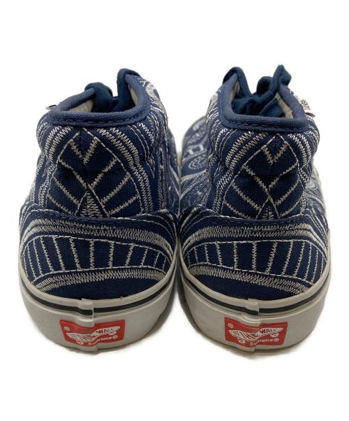 VANS（ヴァンズ）VANS (バンズ) SUPREME (シュプリーム) Uptown Chukka ネイビー サイズ:26ｃｍの古着・服飾アイテム