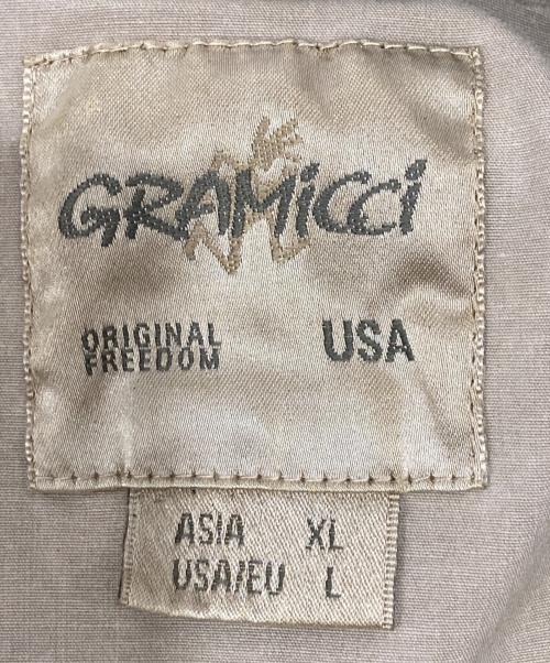 GRAMICCI（グラミチ）GRAMICCI (グラミチ) flagstuff (フラグスタフ) ミリタリージャケット ベージュ サイズ:XLの古着・服飾アイテム