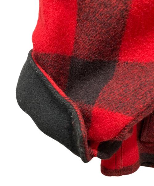 FILSON（フィルソン）FILSON (フィルソン) マッキーノクルーザージャケット レッド×ブラック サイズ:42の古着・服飾アイテム