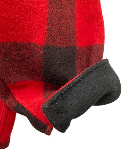 FILSON（フィルソン）FILSON (フィルソン) マッキーノクルーザージャケット レッド×ブラック サイズ:42の古着・服飾アイテム