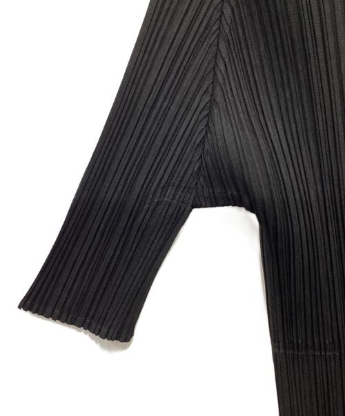 PLEATS PLEASE（プリーツプリーズ）PLEATS PLEASE (プリーツプリーズ) プリーツワンピース ブラック サイズ:3の古着・服飾アイテム