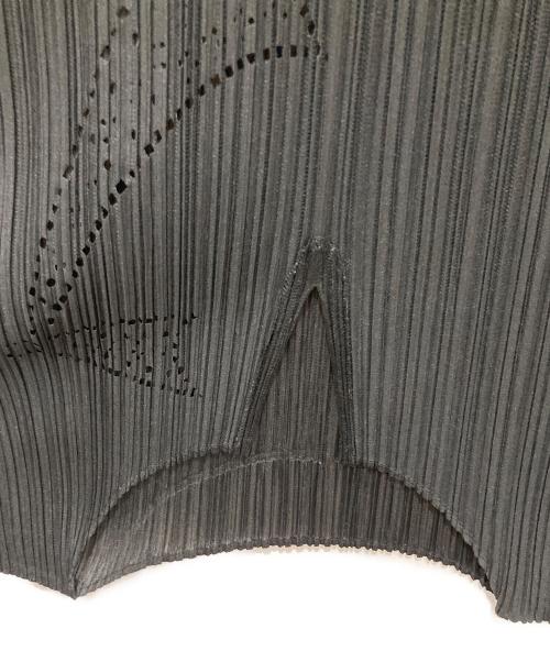 PLEATS PLEASE（プリーツプリーズ）PLEATS PLEASE (プリーツプリーズ) プリーツワンピース ブラック サイズ:3の古着・服飾アイテム