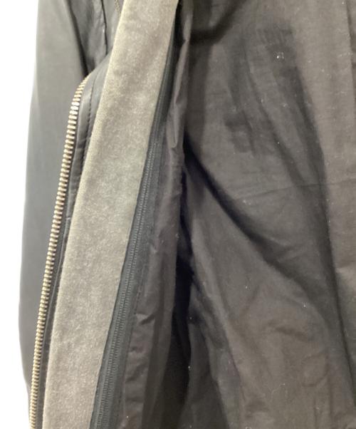 DOMA（ドマ）DOMA (ドマ) フード付レザーライダースジャケット ブラック サイズ:Sの古着・服飾アイテム