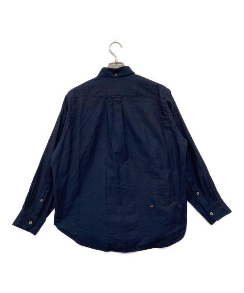 45R（フォーティファイブ・アール）45R (フォーティファイブ・アール) 504オックスの908カレッジフォードシャツ ネイビー サイズ:2の古着・服飾アイテム