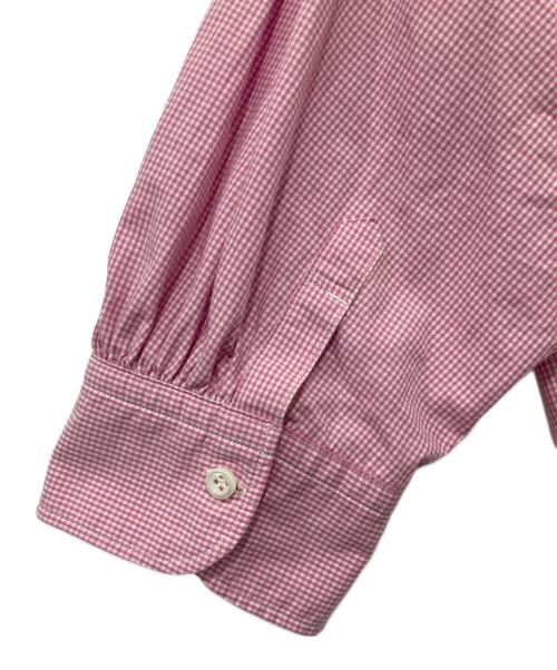 45R（フォーティファイブ・アール）45R (フォーティファイブ・アール) コンパクトダンプの5分袖クッペシャツ ピンク サイズ:2の古着・服飾アイテム