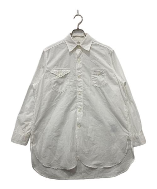 45R（フォーティファイブ・アール）45R (フォーティファイブ・アール) コンパクトダンプの908ガチャポケシャツ ホワイト サイズ:2の古着・服飾アイテム