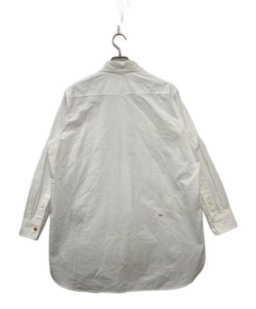 45R（フォーティファイブ・アール）45R (フォーティファイブ・アール) コンパクトダンプの908ガチャポケシャツ ホワイト サイズ:2の古着・服飾アイテム