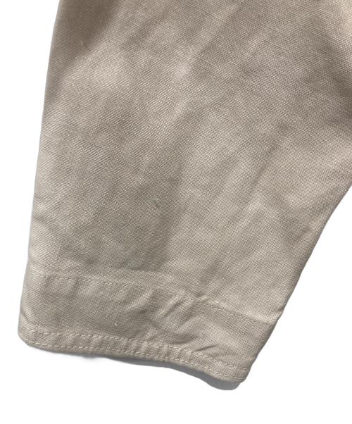 45R（フォーティファイブ・アール）45R (フォーティファイブ・アール) リネンダックの908ハンティングジャケット ベージュ サイズ:2の古着・服飾アイテム