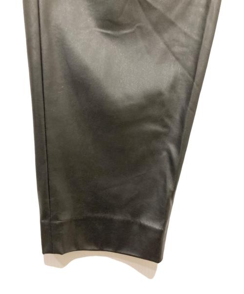 MAISON SPECIAL（メゾンスペシャル）MAISON SPECIAL (メゾンスペシャル) フェイクレザーパンツ ブラック サイズ:01の古着・服飾アイテム