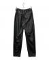 MAISON SPECIAL (メゾンスペシャル) フェイクレザーパンツ ブラック サイズ:01：4000円