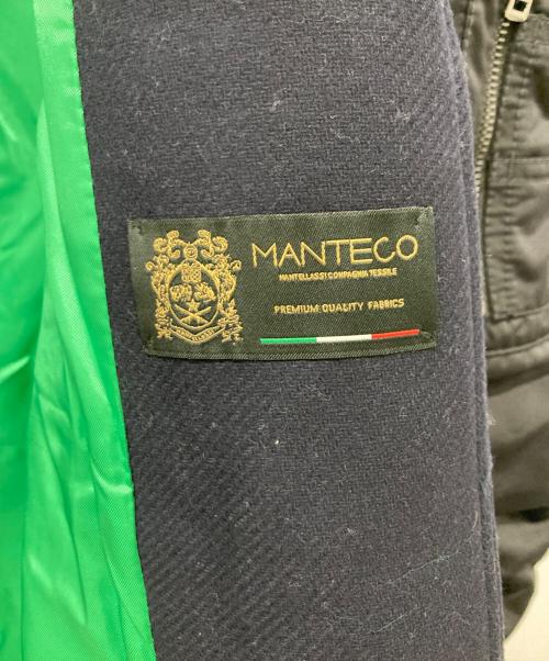 ZARA（ザラ）ZARA (ザラ) マッチングボンバーコート ネイビー サイズ:XSの古着・服飾アイテム