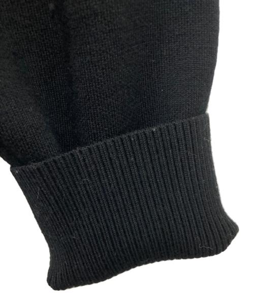 Noble（ノーブル）Noble (ノーブル) ファインメリノウールVネックニット ブラック サイズ:記載なしの古着・服飾アイテム