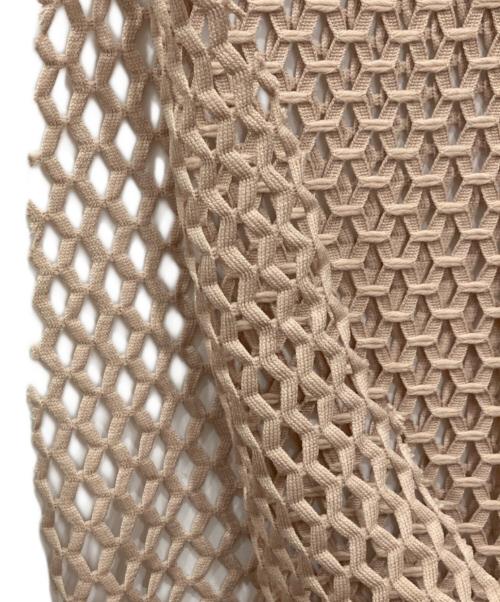 sahara（サハラ）sahara (サハラ) メッシュキャミソールワンピース ベージュ サイズ:下記参照の古着・服飾アイテム