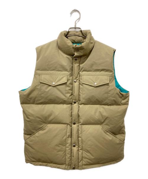 Pherrow's（フェローズ）Pherrow's (フェローズ) ダウンベスト ベージュ サイズ:Lの古着・服飾アイテム