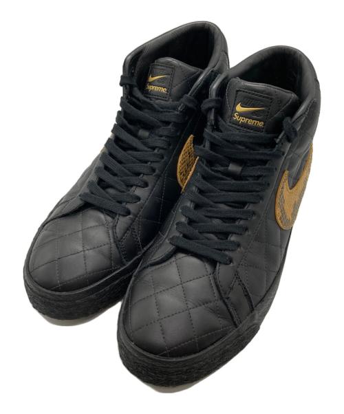 NIKE（ナイキ）NIKE (ナイキ) SUPREME (シュプリーム) SB ZOOM BLAZER MID QS ブラック サイズ:27cmの古着・服飾アイテム