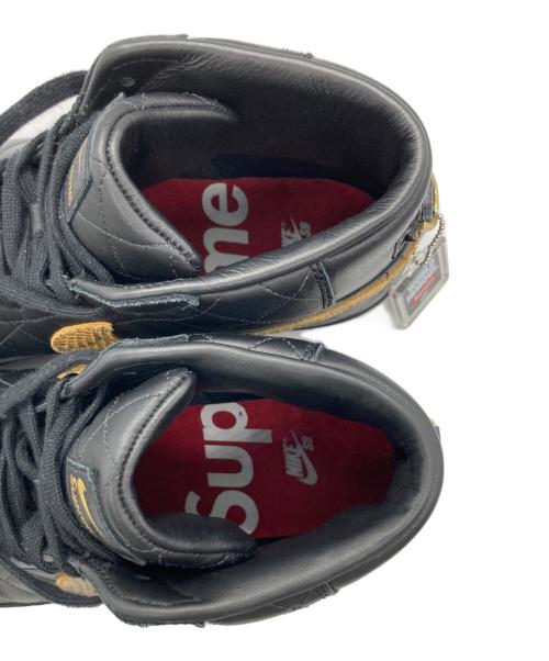 NIKE（ナイキ）NIKE (ナイキ) SUPREME (シュプリーム) SB ZOOM BLAZER MID QS ブラック サイズ:27cmの古着・服飾アイテム