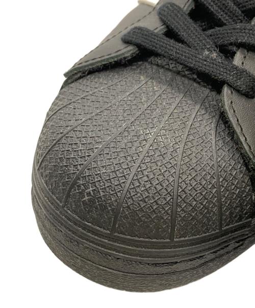 adidas（アディダス）adidas (アディダス) ローカットスニーカー/SUPERSTAR/ スーパースター ブラック サイズ:27cmの古着・服飾アイテム