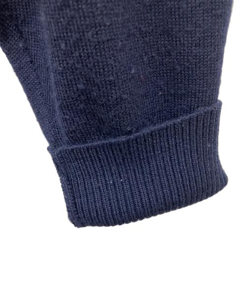 LEONARD（レオナール）LEONARD (レオナール) ウールシルクニット ネイビー サイズ:Lの古着・服飾アイテム