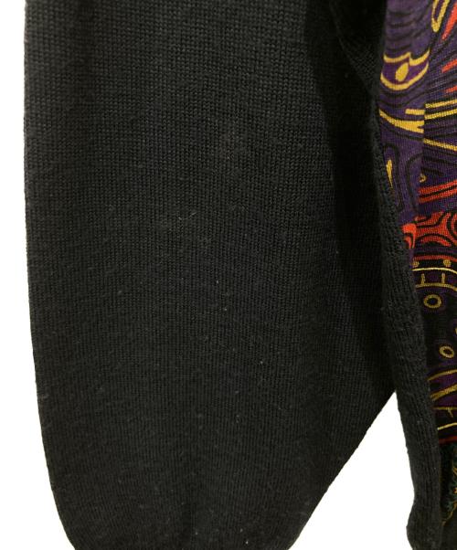 LEONARD（レオナール）LEONARD (レオナール) ウールシルクニット ネイビー サイズ:Lの古着・服飾アイテム