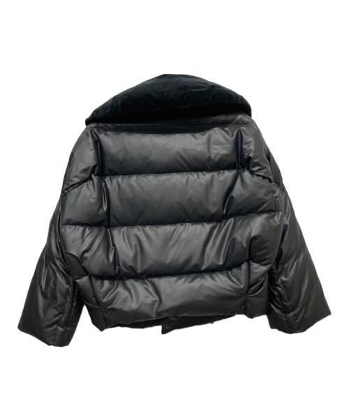 tricot COMME des GARCONS（トリココムデギャルソン）tricot COMME des GARCONS (トリココムデギャルソン) ベロア切替ダウンジャケット ブラック サイズ:下記参照の古着・服飾アイテム